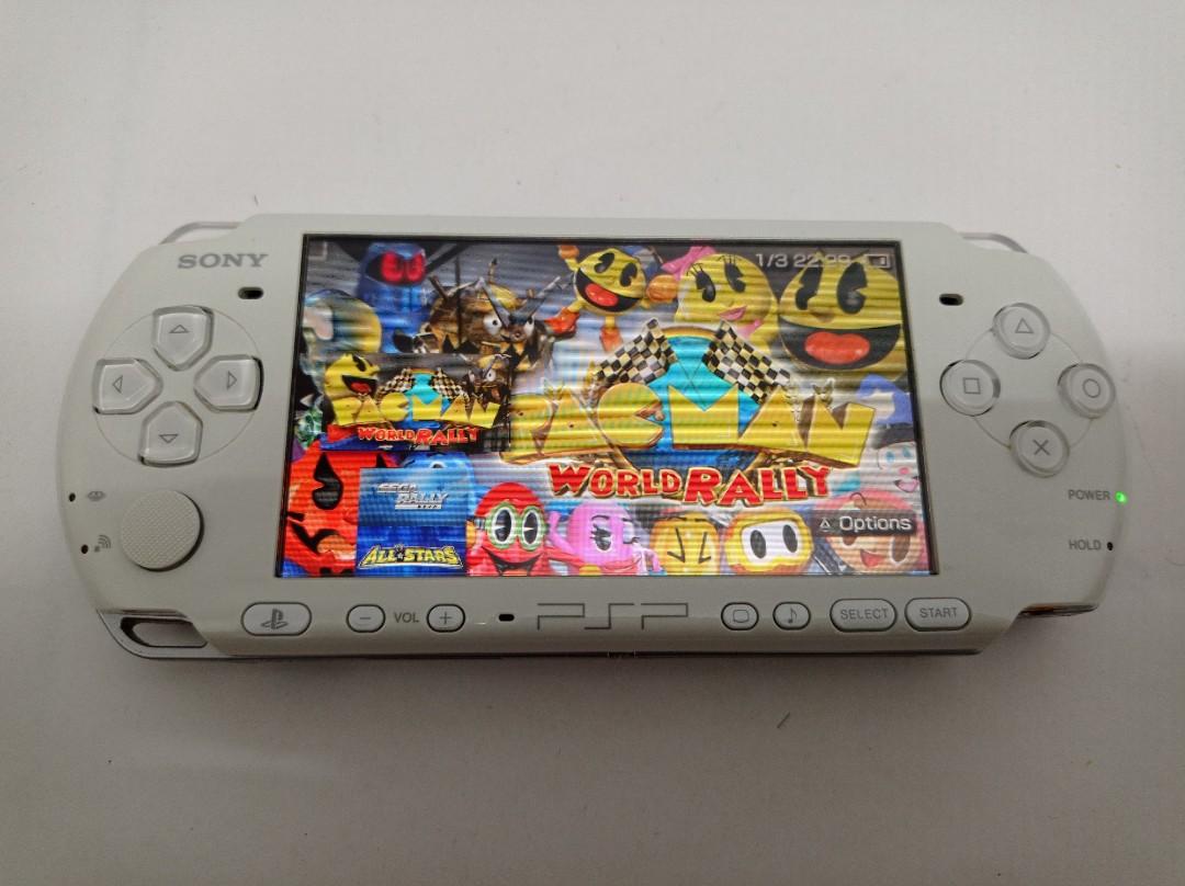 SONY PLAYSTATION PSP 3000 WHITE (DONE JAILBREAK & EMULATOR 