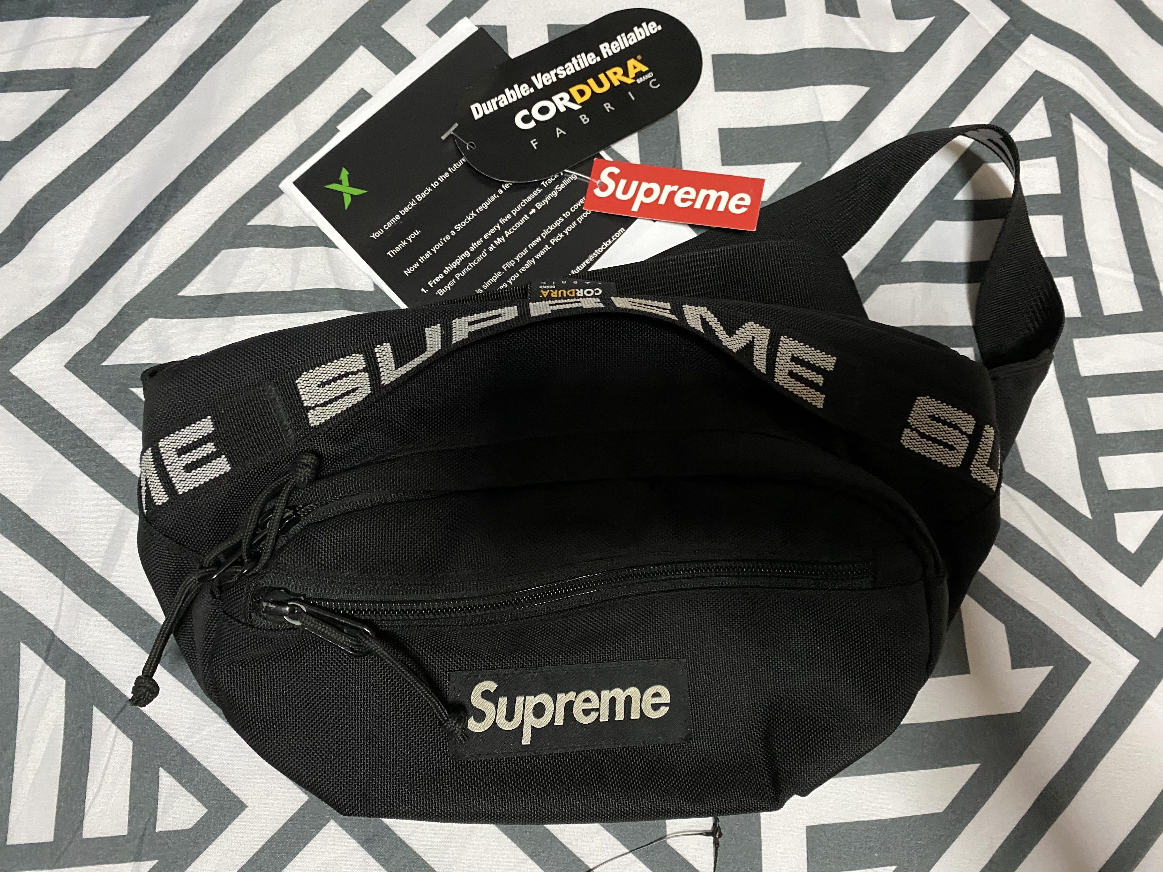 Supreme waist 2025 bag ss18 stockx