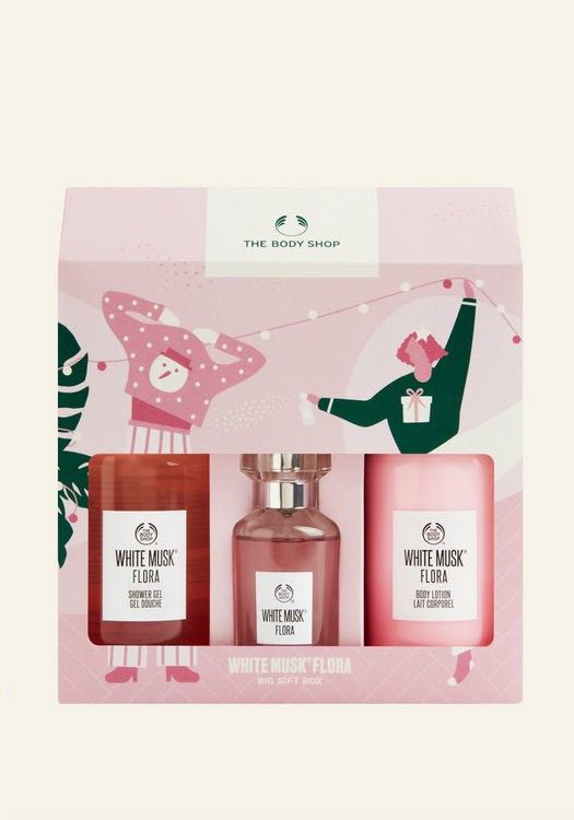 body shop white musk flora