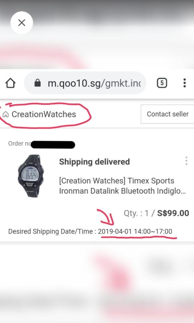 Timex Ironman Watch 50laps memory bluetooth datalink men