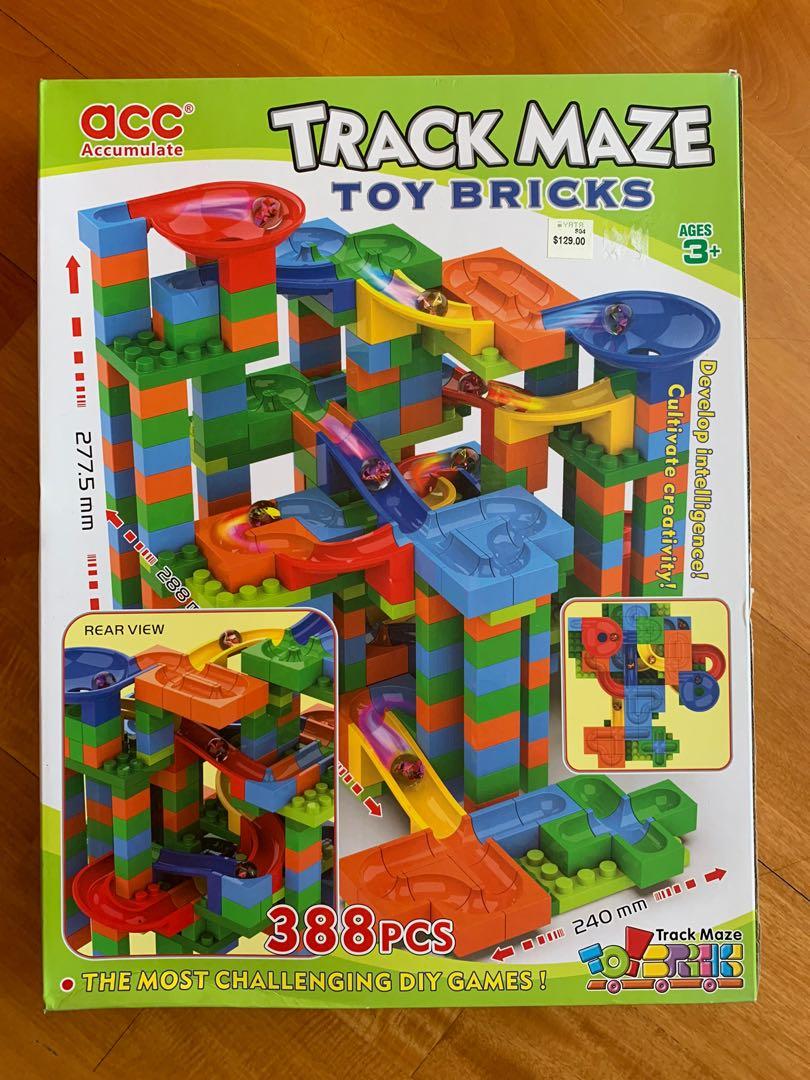 Track maze 2025 toy bricks