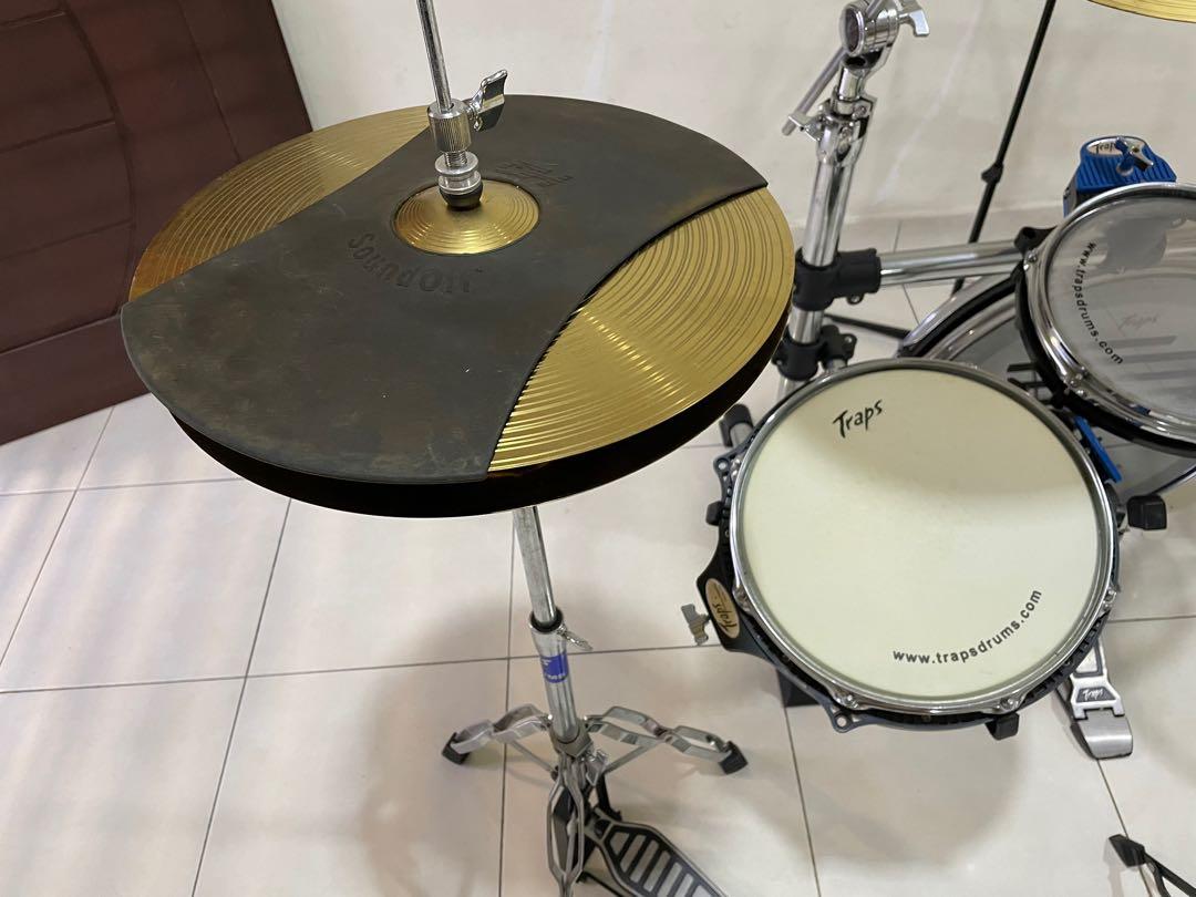Traps TRAPS Drums A400 Portable Acoustic Drum Set Hobbies Toys Traps TRAPS Drums A400 Portable Acoustic Drum Set Hobbies Toys