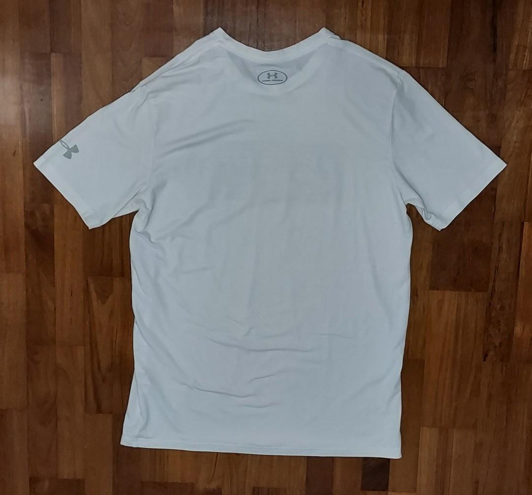 under armour white shirt