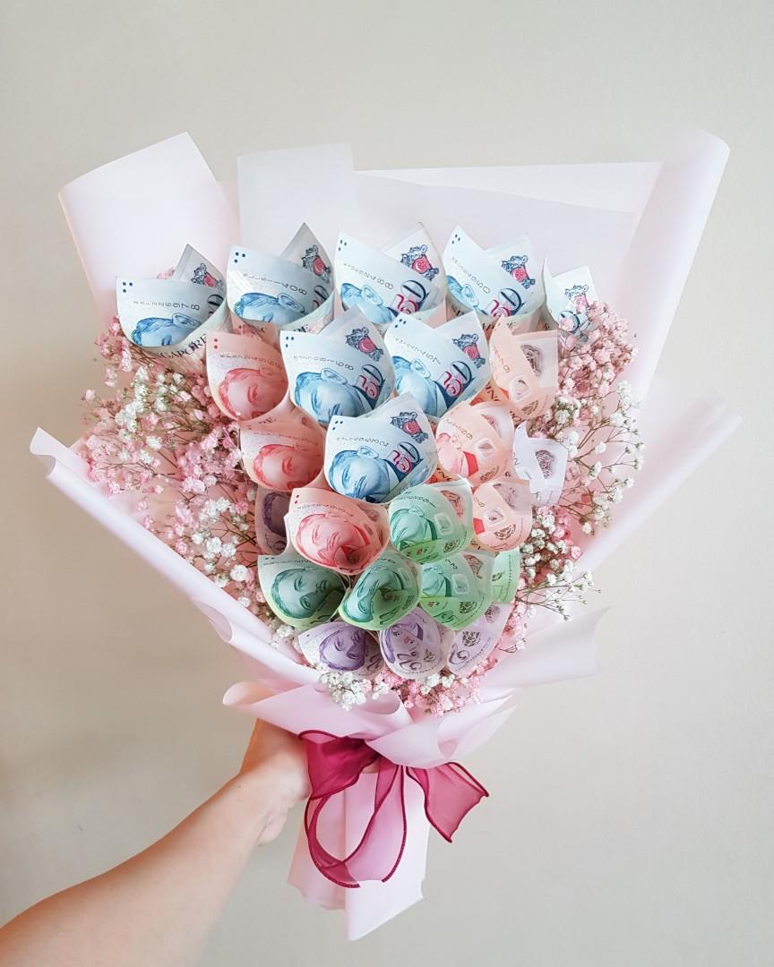 Valentines Day Cash Money Bouquet Anniversary Birthday Hobbies Toys Stationery Craft Flowers Bouquets On Carousell Use them in commercial designs under lifetime, perpetual & worldwide rights. sgd