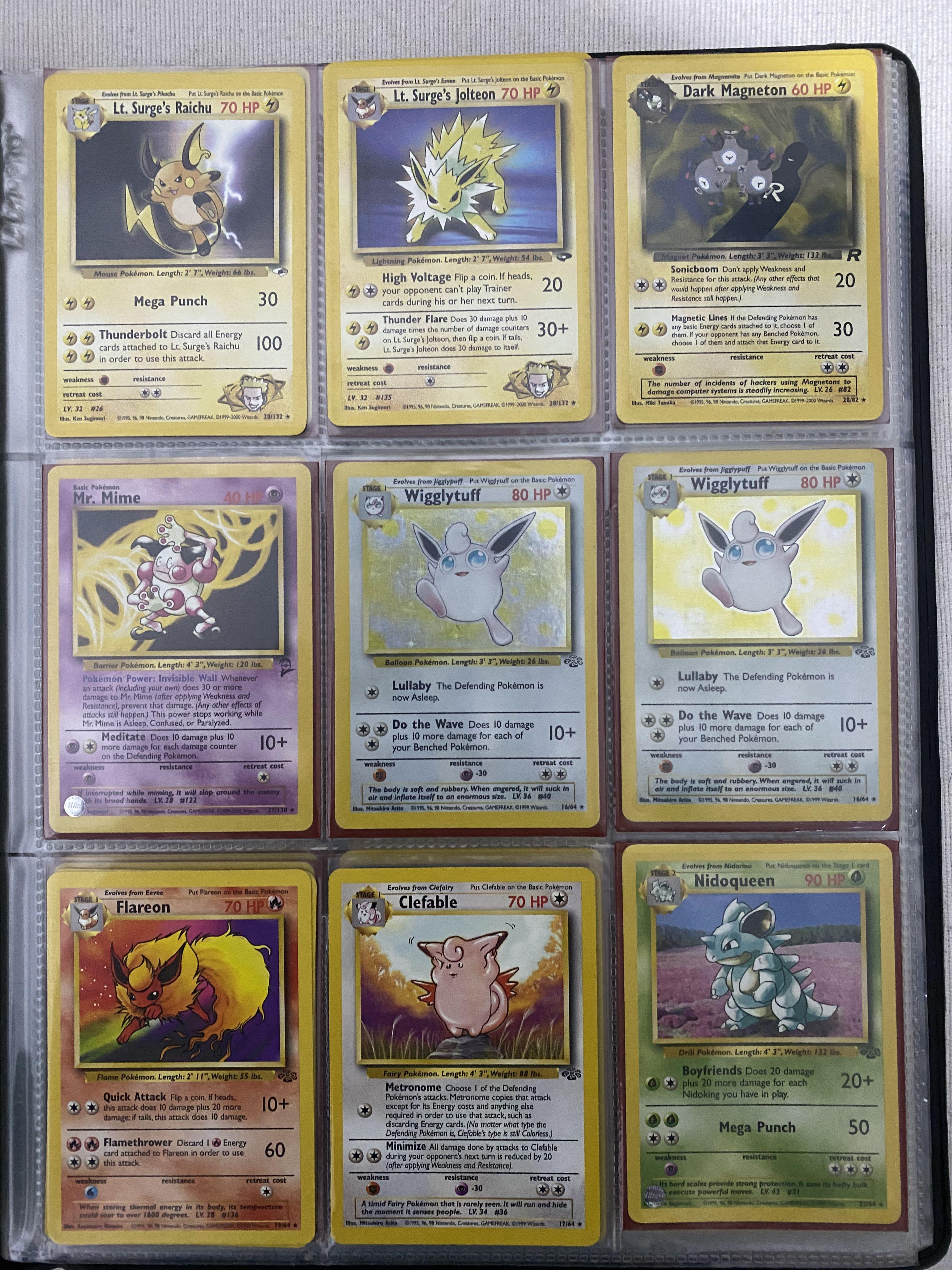 generation 1 pokemon cards Vintage Generation 1 Pokémon Cards Part 2, Toys & Collectibles, Trading  Cards, Raw Singles on Carousell