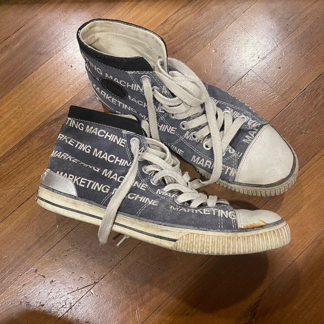Visvim x Commes Des Garçons Shirt Kiefer High Tops, Men's Fashion