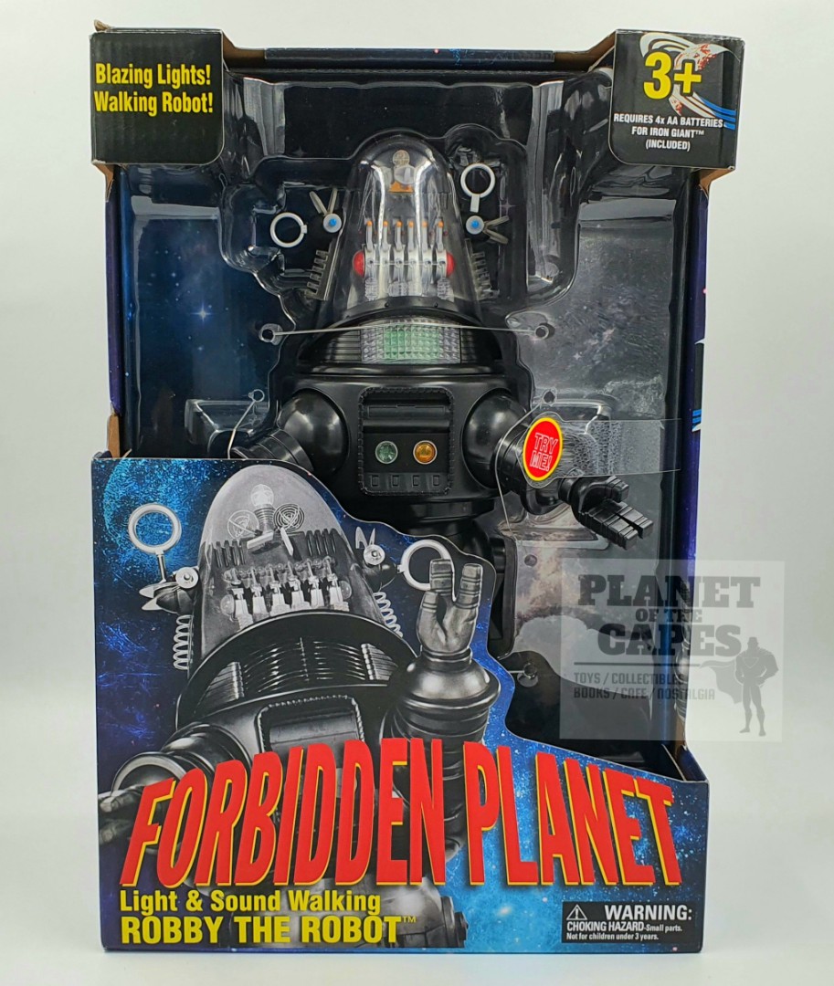 Details about   Forbidden Planet Robby The Robot Light & Sound Walking Toy 15" 