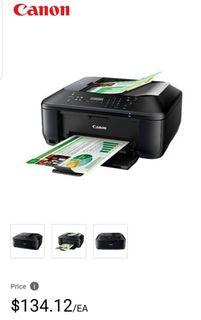 Wireless Colour Printer & Scanner plus 2 new black cartridges