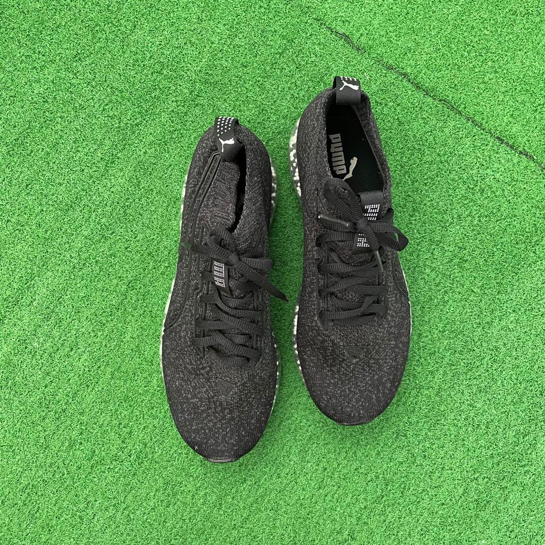 Women Puma Jamming Running Lifestyle Shoes Black White size UK5.5