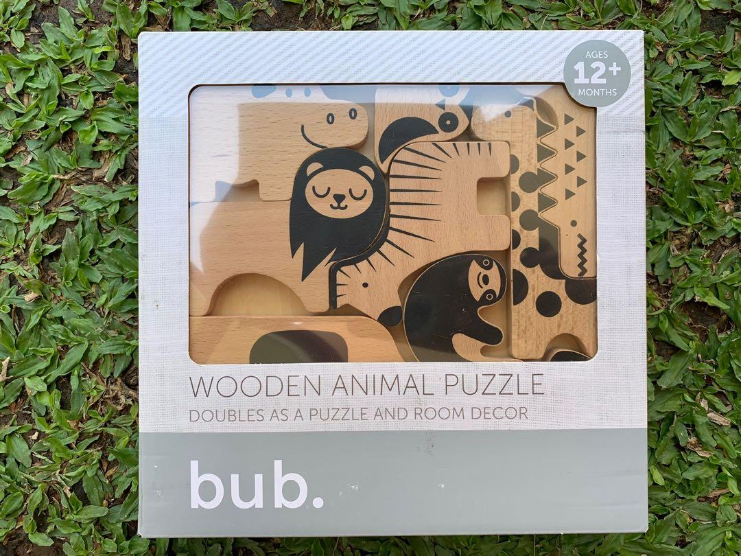 Target wooden animal puzzle clearance