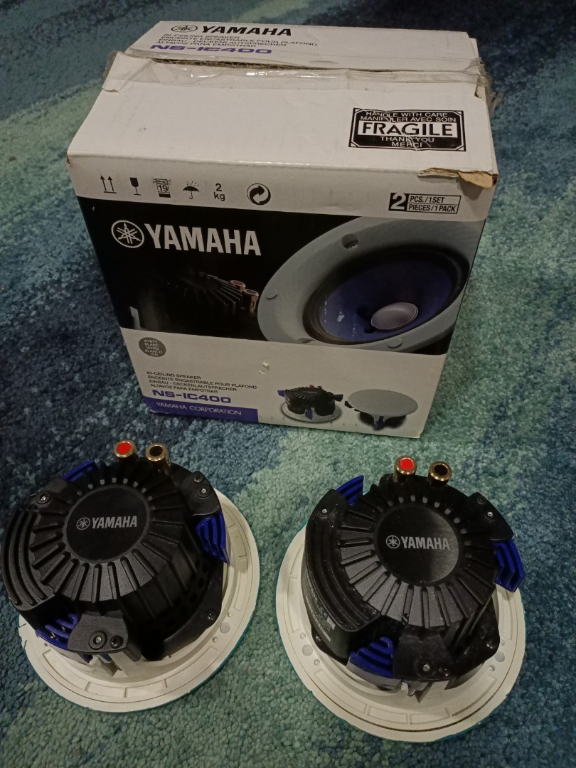 Yamaha INCeiling Speakers 1 Pair, Audio, Soundbars, Speakers