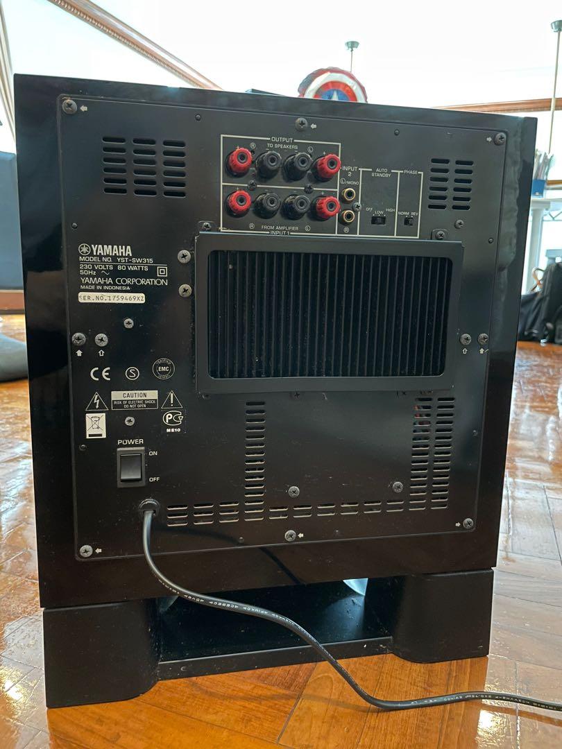Yamaha Subwoofer YST SW 315 For Sale, Audio, Soundbars, Speakers