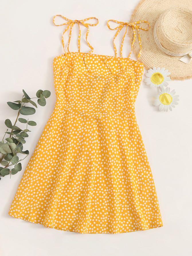 bright yellow cami