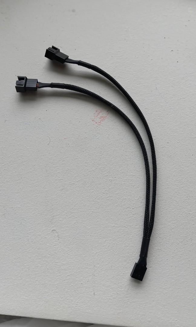 4pin fan head splitter, Computers & Tech, Parts & Accessories, Cables