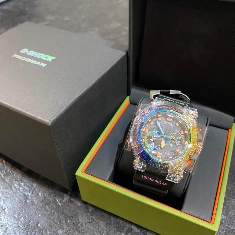 預售[限量版] CASIO G-SHOCK FROGMAN RAINBOW GWF-A1000BRT-1A (黑 