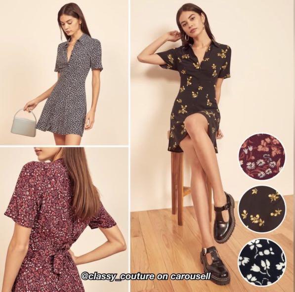Authentic Reformation Mayfield Dress
