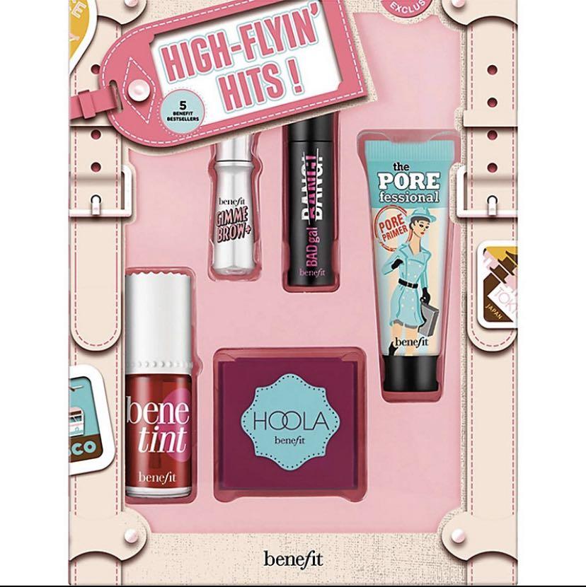 Benefit High Flyin’ Hits 5pc Set (Porefessional, Hoola, Gimme Brow