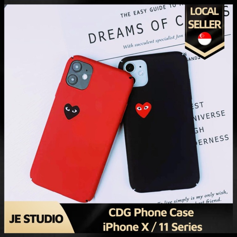 Comme des garcons iphone x case hermes outlet