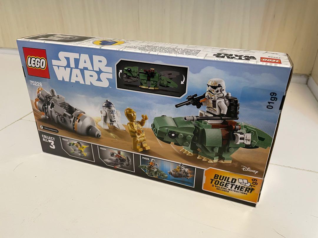 75228 Lego Star Wars Capsula De Escape Escape Pod Vs Dewback