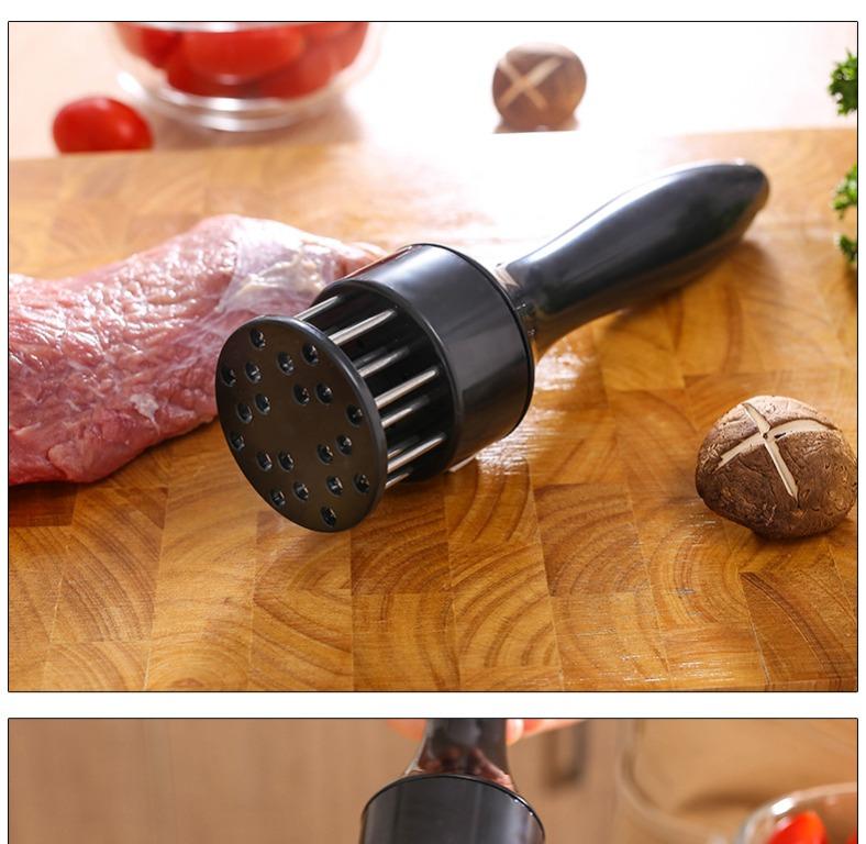 Meat Tenderizer,304 Stainless Steel Heavy Sturdy Meat Mallet/Pounder/Hammer  Tool(1.65lb)