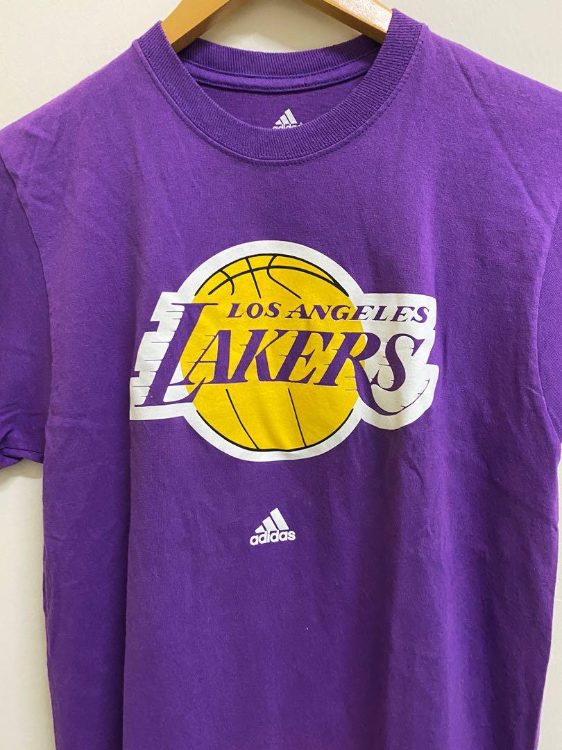 Adidas lakers sale shirt