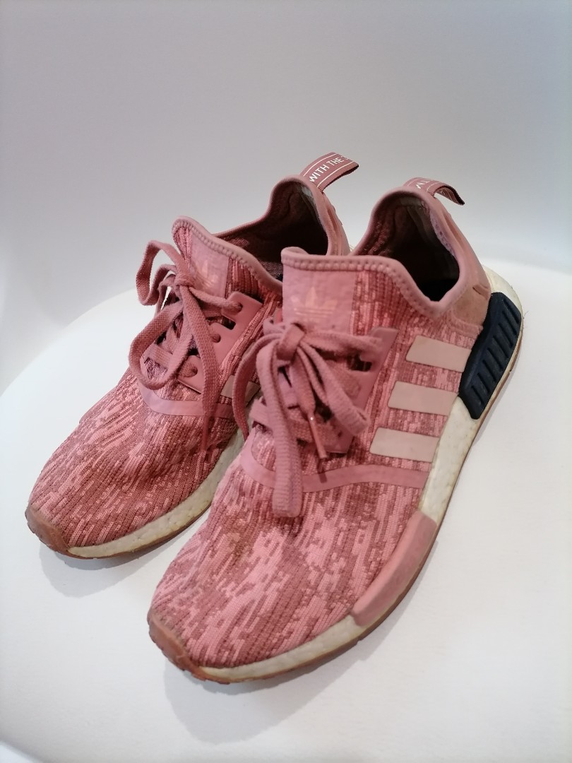 raw pink nmds