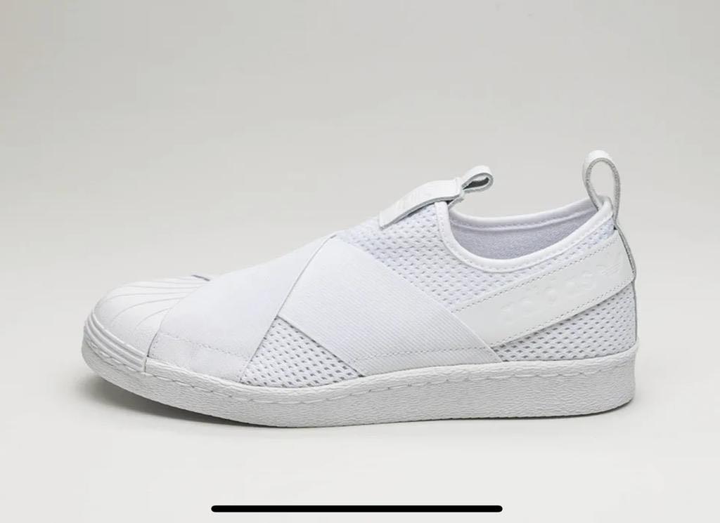 Adidas Superstar Slip On White Women s Fashion Footwear