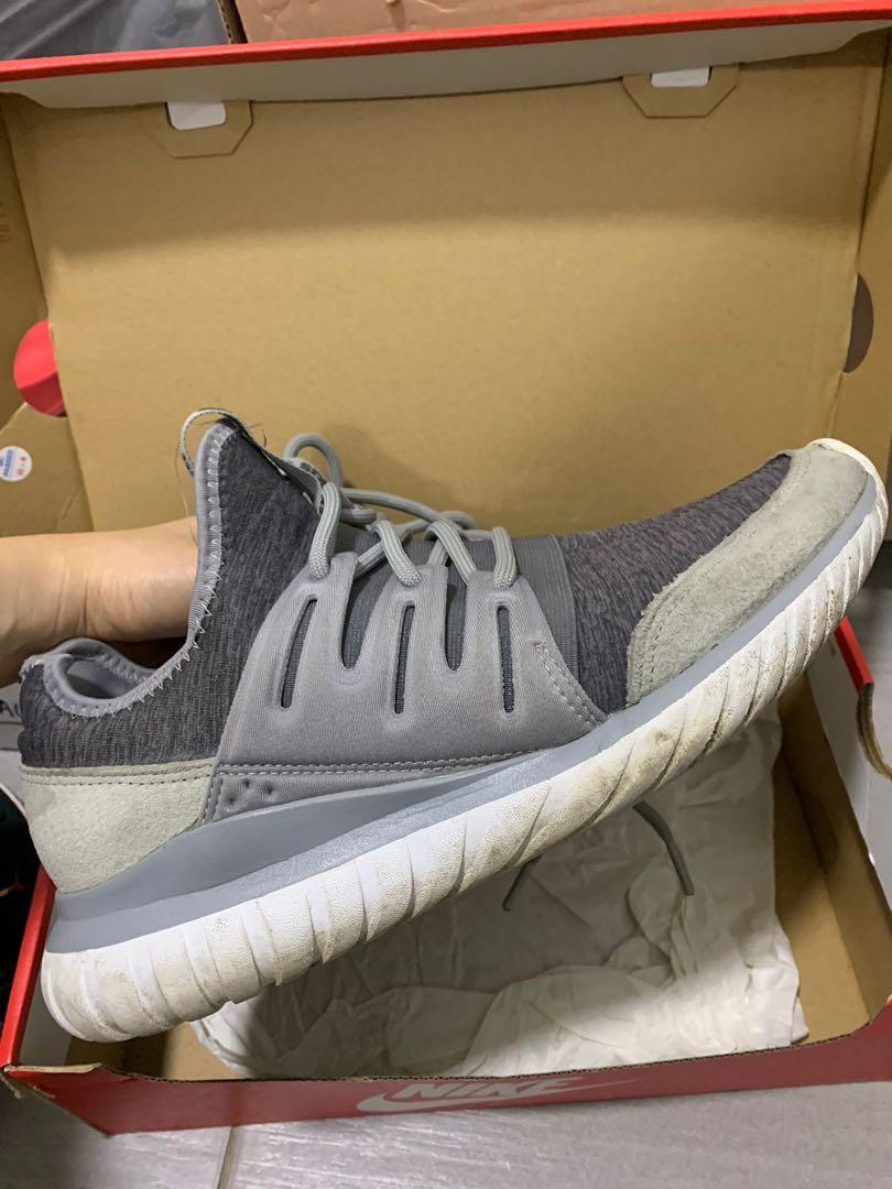 Adidas Tubular Radial Primeknit Men S Fashion Footwear Sneakers On Carousell