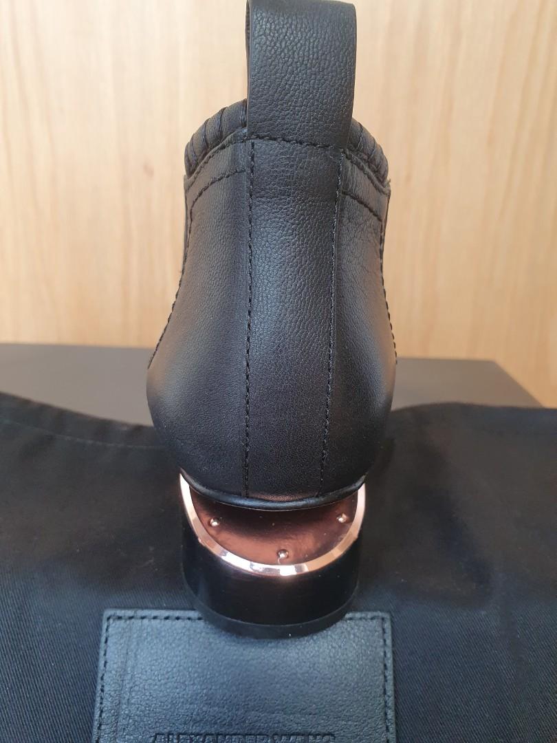 Alexander wang kori sales boot rose gold
