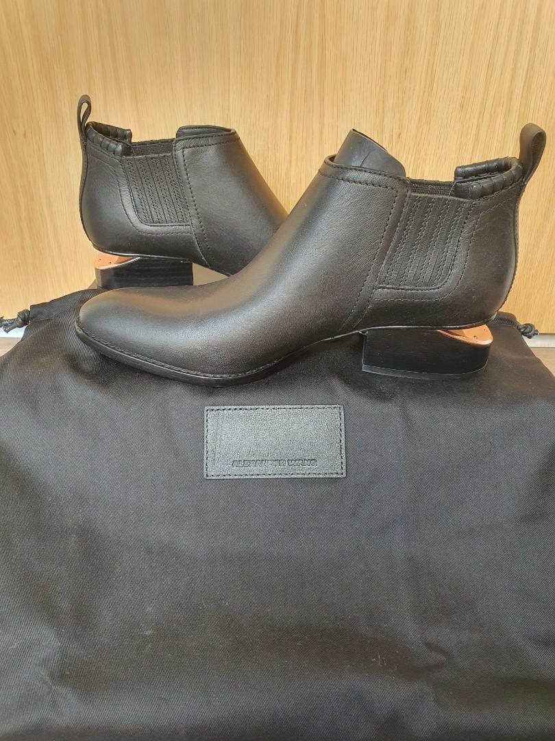 Alexander wang kori hotsell boot rose gold