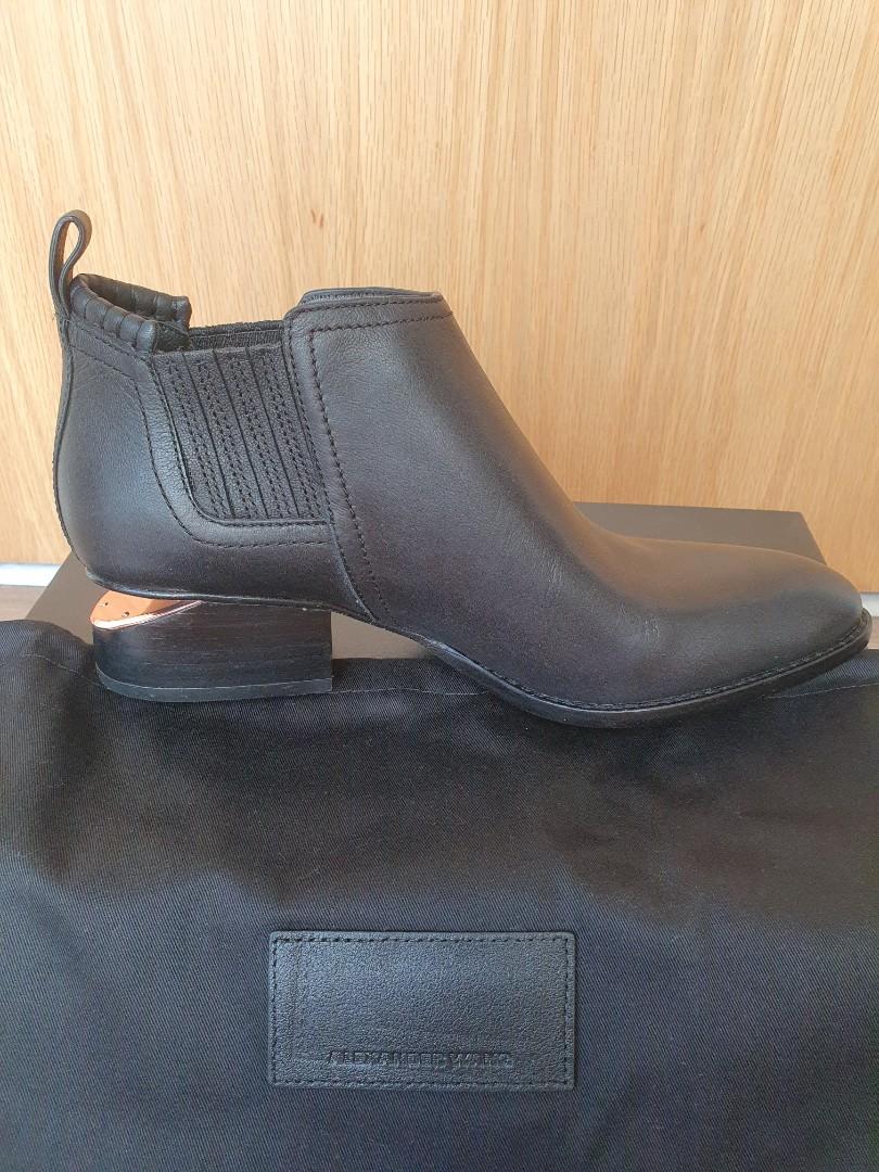 Alexander wang kori discount boot rose gold