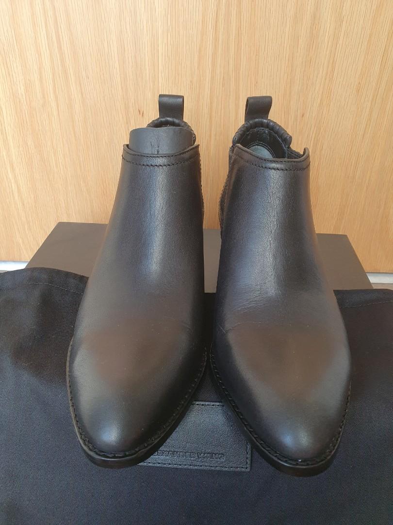 Alexander wang kori boots rose gold shop