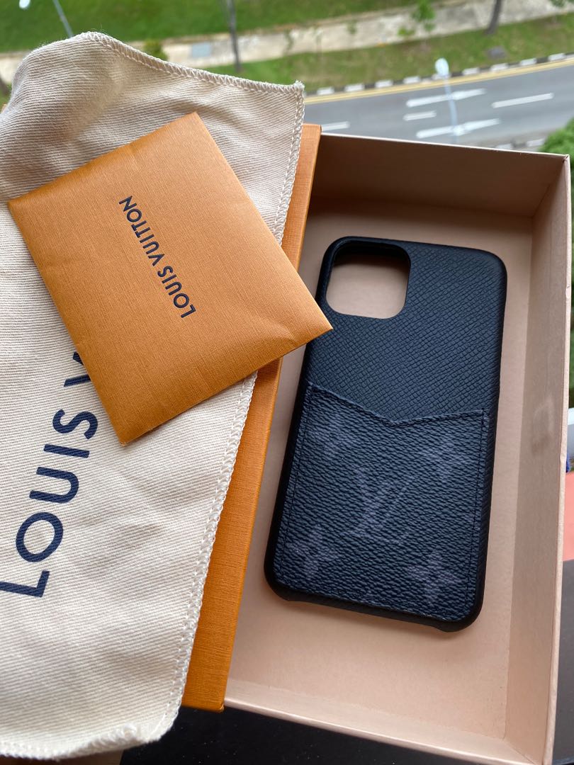 Louis Vuitton Monogram Eclipse IPHONE Bumper 11 PRO iPhone Case M69363  Black
