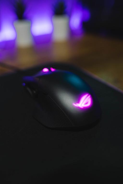 Asus Rog Chakram Core Gaming Mouse 2 Years Warranty Video Gaming Gaming Accessories Interactive Gaming Figures On Carousell