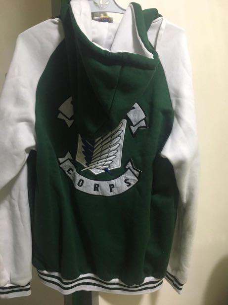 attack on titan varsity jacket