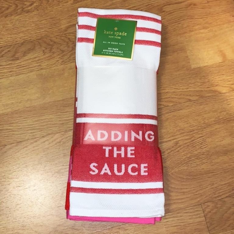 Authentic, Brand New, Kate Spade Kitchen Towels (6 pack), Furniture & Home  Living, Home Improvement & Organization, Home Improvement Tools &  Accessories on Carousell