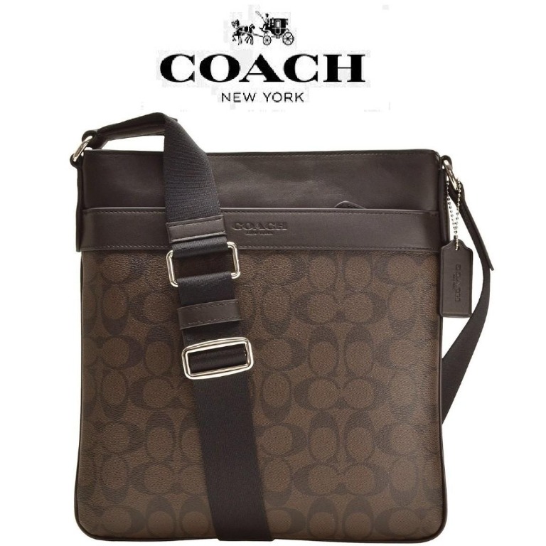 Coach men's charles hot sale bag