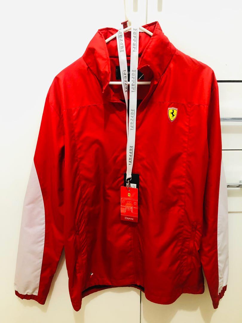 puma ferrari rain jacket