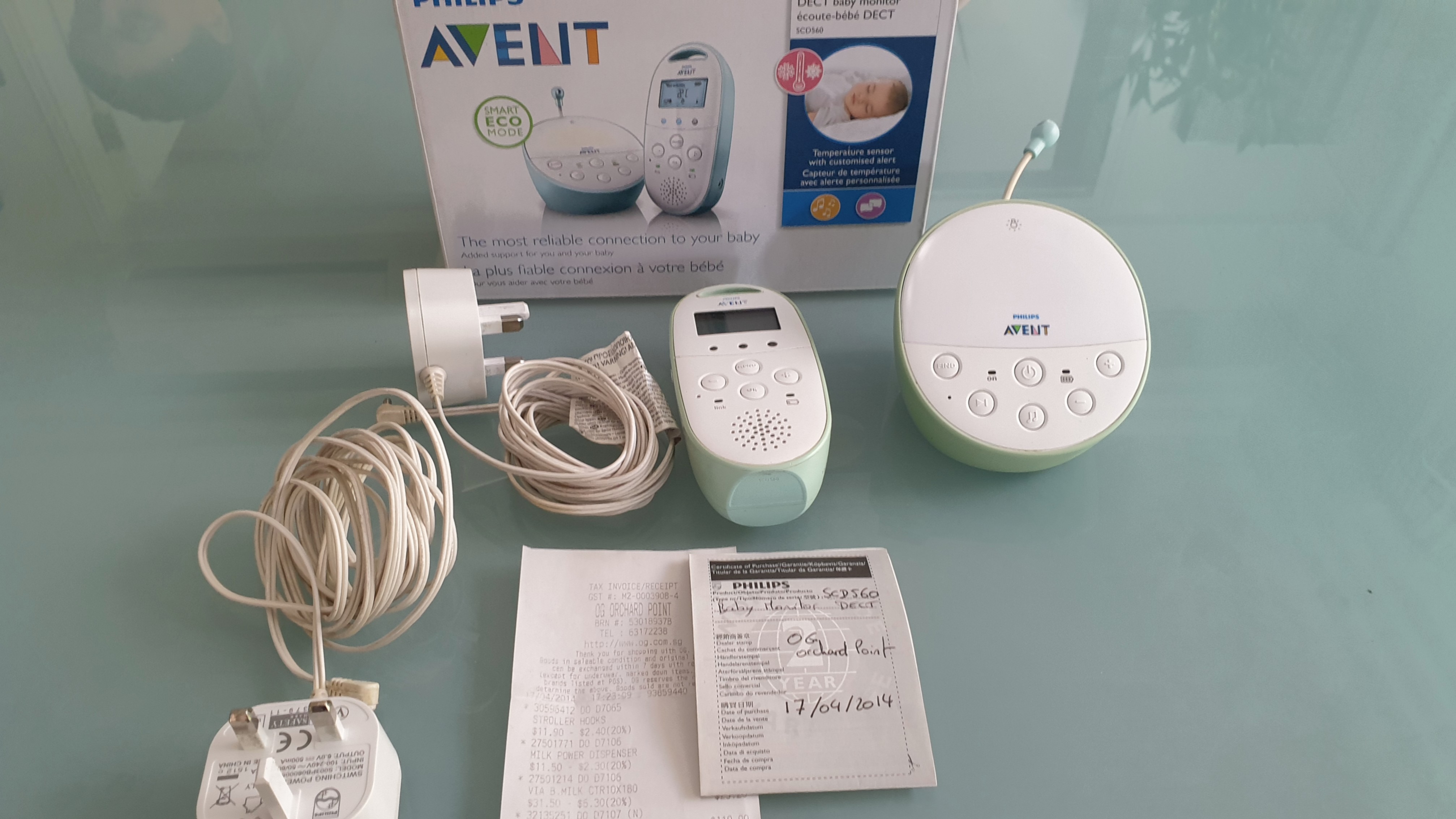 Baby Monitor Dect Philips Avent Scd560 Babies Kids Nursing Feeding On Carousell