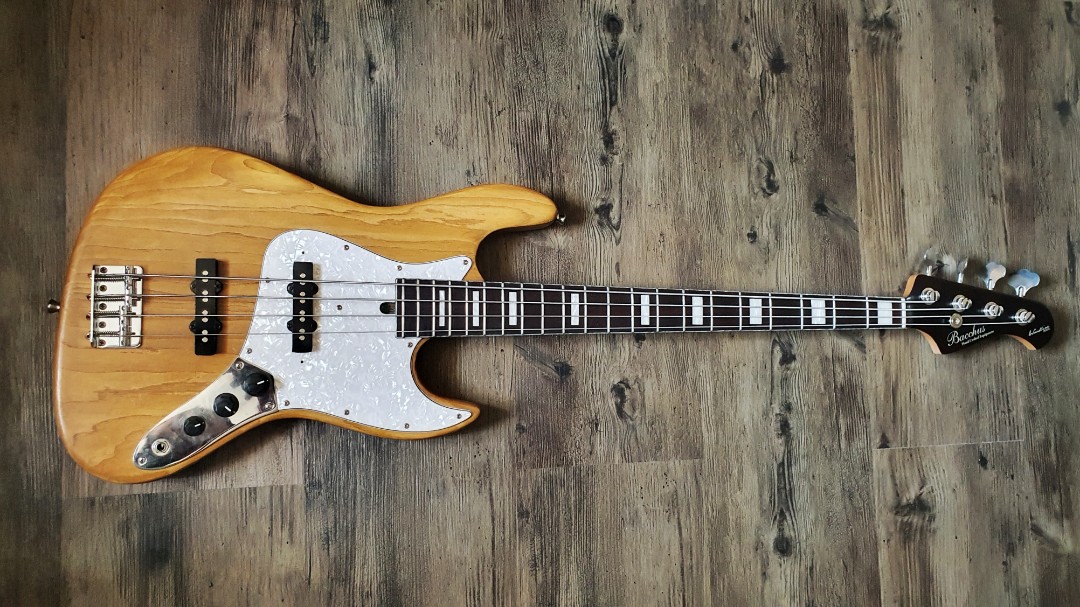 SALE SWAP TRADE Bacchus Jazz Bass Guitar Woodline Series Hobbies