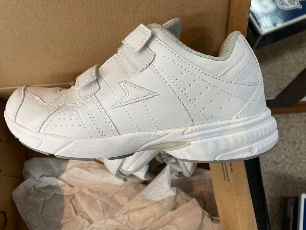 Bata power top white shoes