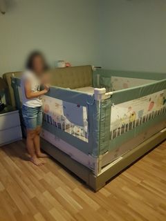 Bed fence for baby King size Babies Kids Baby Nursery Kids