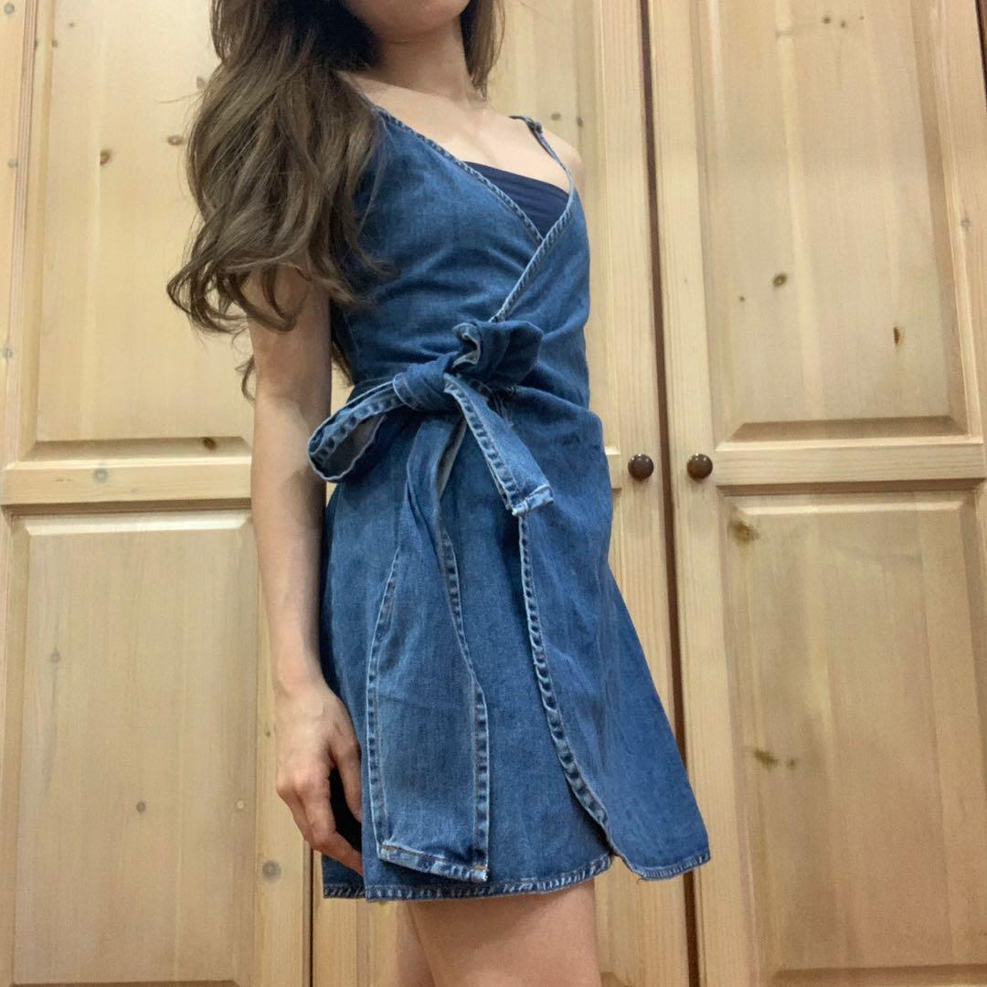 billabong denim dresses
