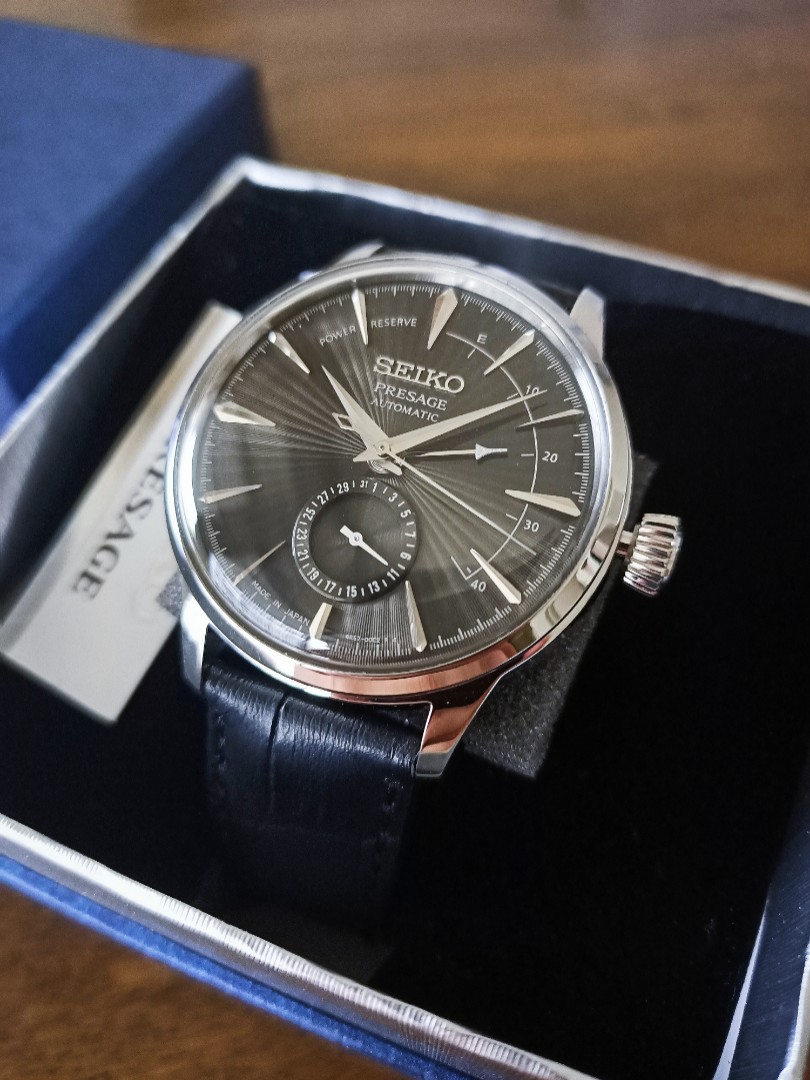 BNIB] Seiko Presage Cocktail Time Grey Martini Espresso Automatic Dress  Watch SSA345J1, Mobile Phones & Gadgets, Wearables & Smart Watches on  Carousell