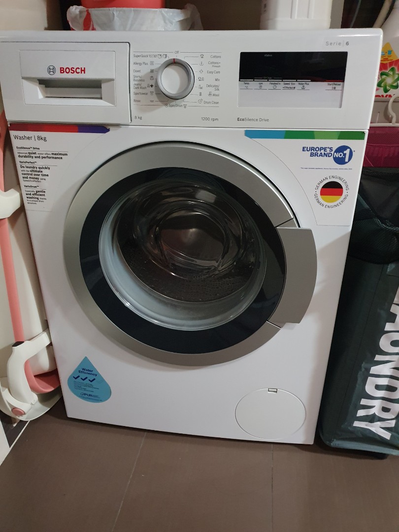 Bosch Front loader Washing Machine, TV & Home Appliances, Washing