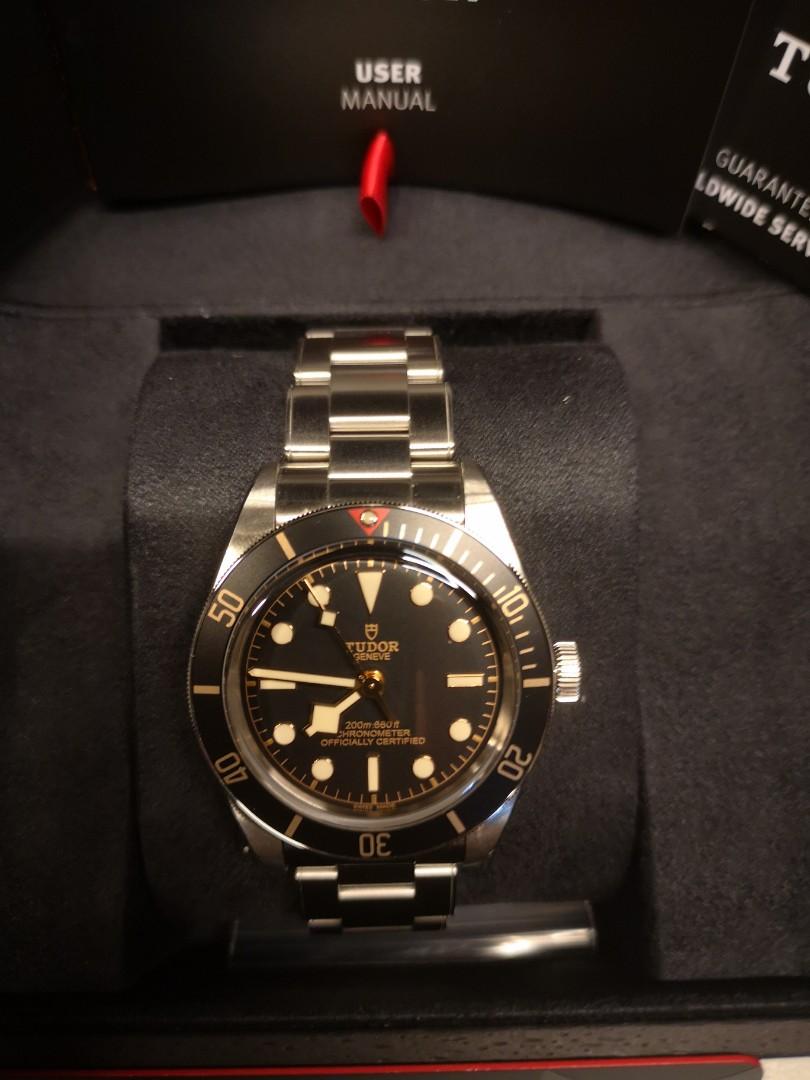 Tudor black bay 58 rose gold sale