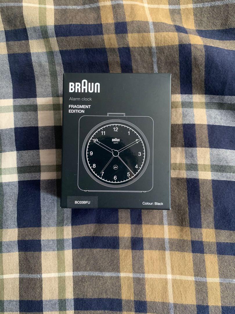 BRAUN × fragment design BC03BFU black - 置時計