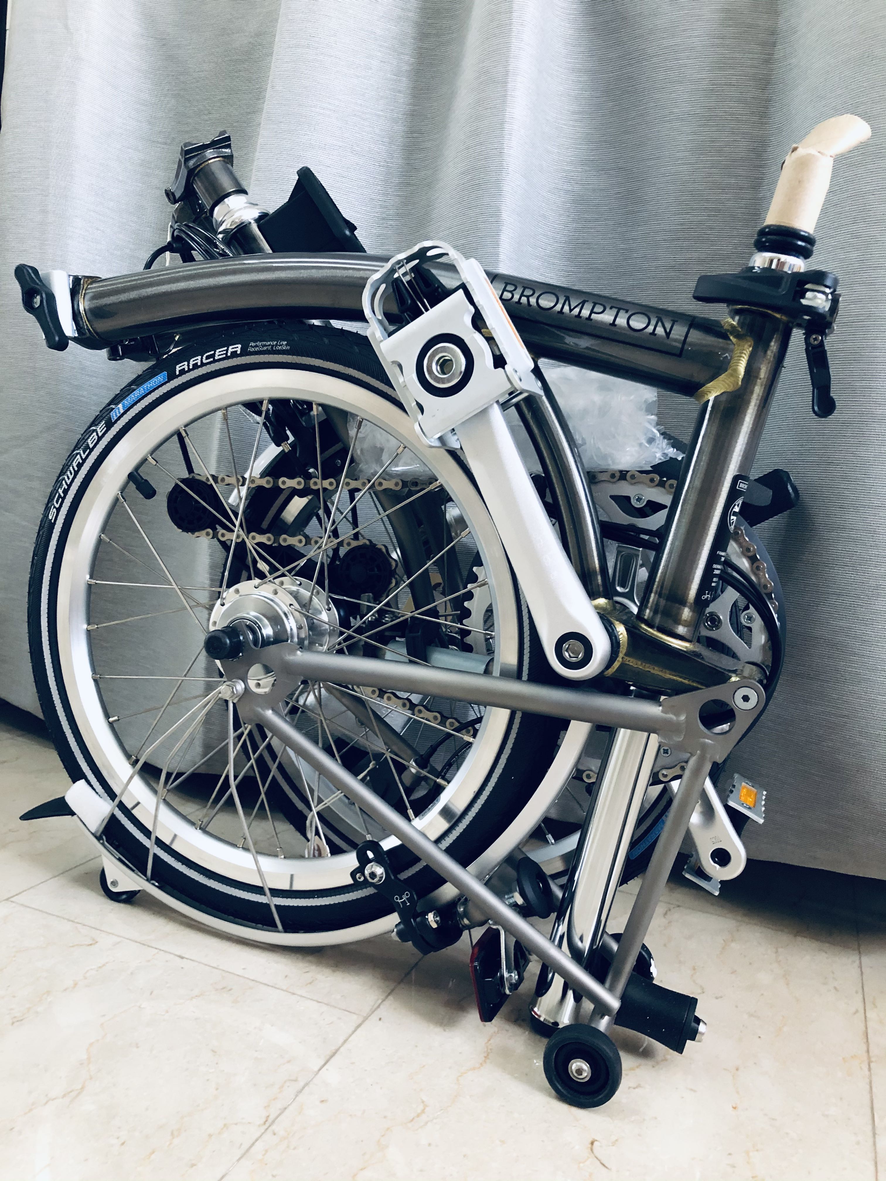 brompton h6l raw lacquer