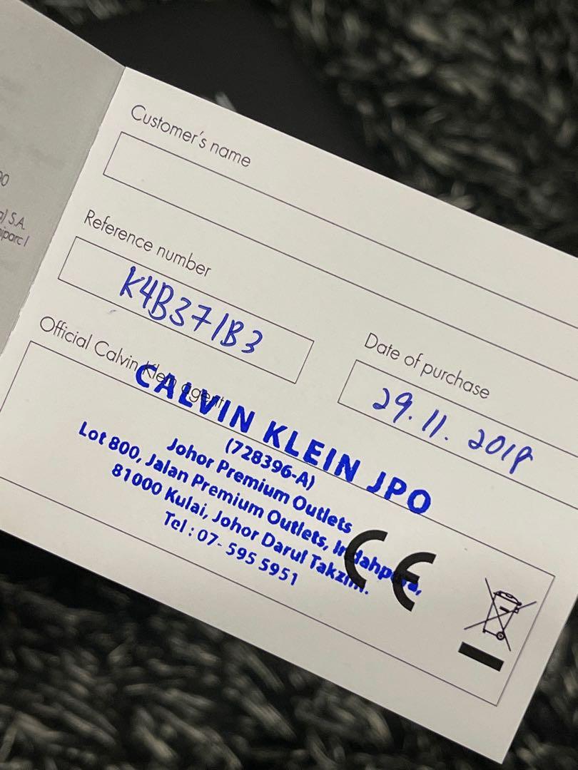 Calvin hotsell klein jpo