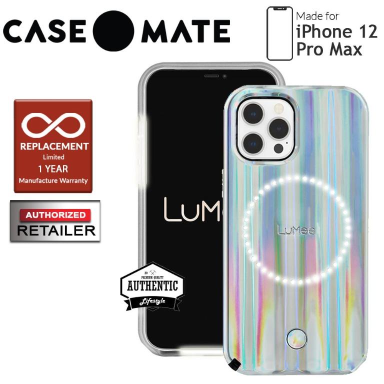 Lumee Halo Case for iPhone 12/12 Pro - Paris Hilton Holographic